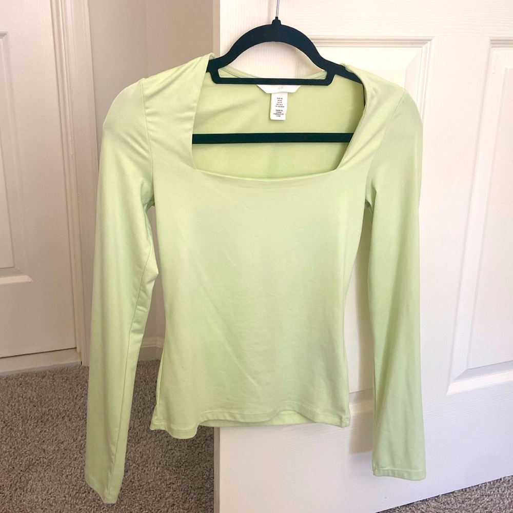 Brand new XS square neck top